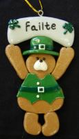 IRISH FAILTE BEAR ORN